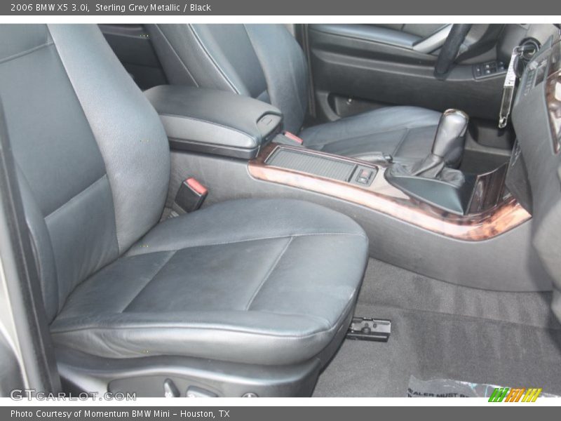 Sterling Grey Metallic / Black 2006 BMW X5 3.0i