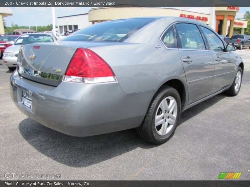 Dark Silver Metallic / Ebony Black 2007 Chevrolet Impala LS