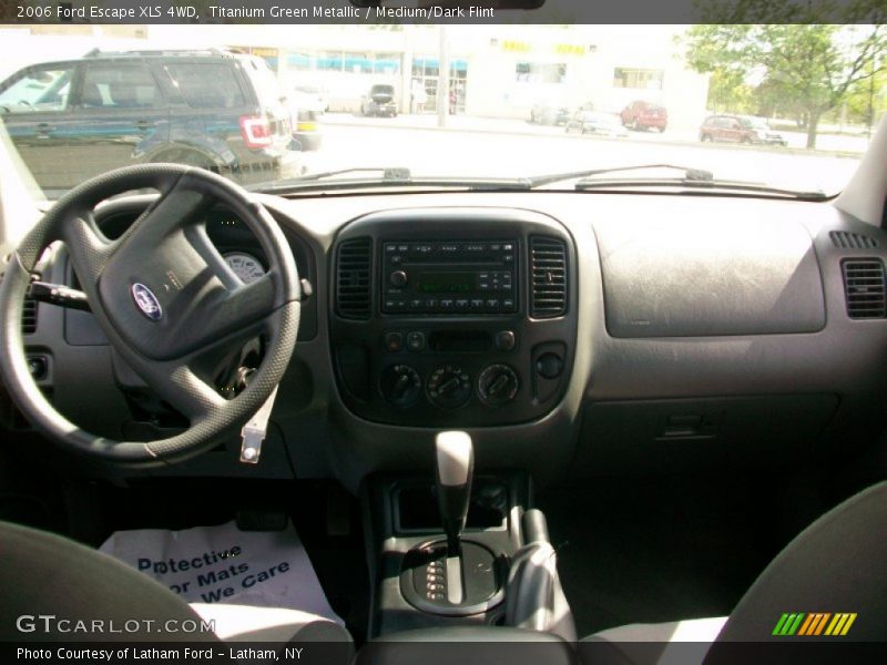 Titanium Green Metallic / Medium/Dark Flint 2006 Ford Escape XLS 4WD
