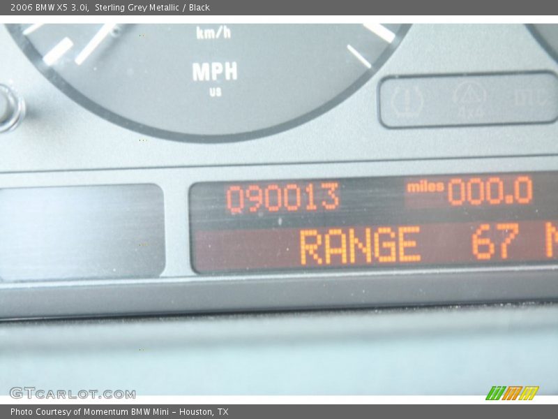 Sterling Grey Metallic / Black 2006 BMW X5 3.0i