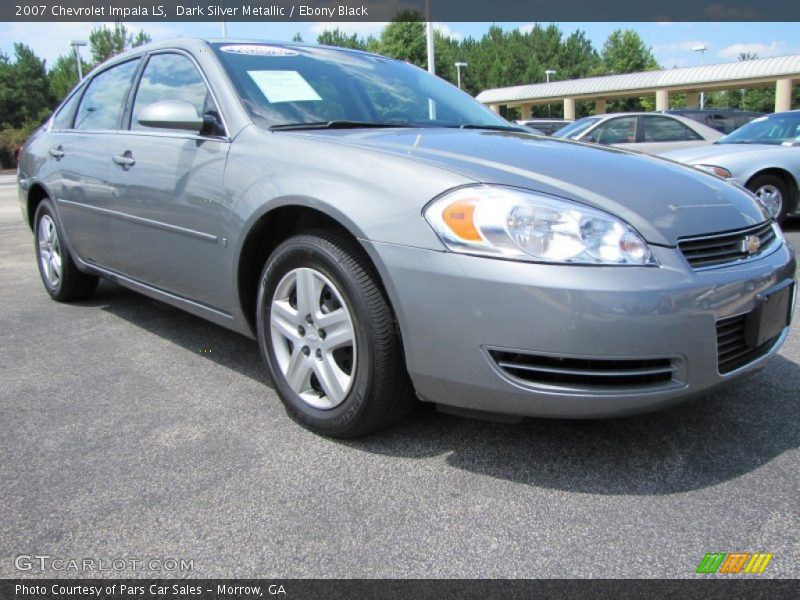 Dark Silver Metallic / Ebony Black 2007 Chevrolet Impala LS