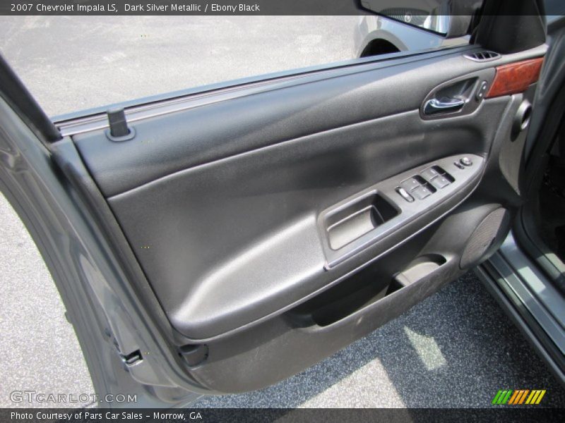 Dark Silver Metallic / Ebony Black 2007 Chevrolet Impala LS