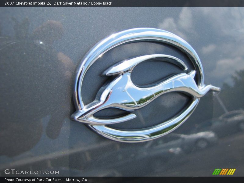 Dark Silver Metallic / Ebony Black 2007 Chevrolet Impala LS