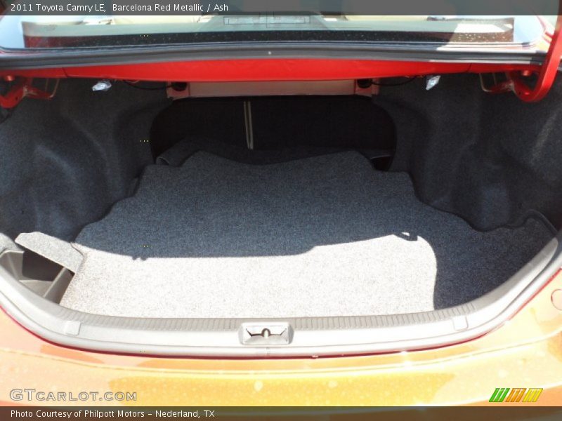 Barcelona Red Metallic / Ash 2011 Toyota Camry LE