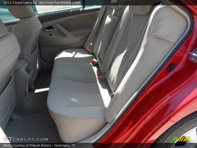 Barcelona Red Metallic / Ash 2011 Toyota Camry LE