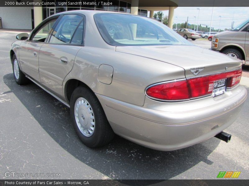 Light Sandrift Metallic / Taupe 2000 Buick Century Custom