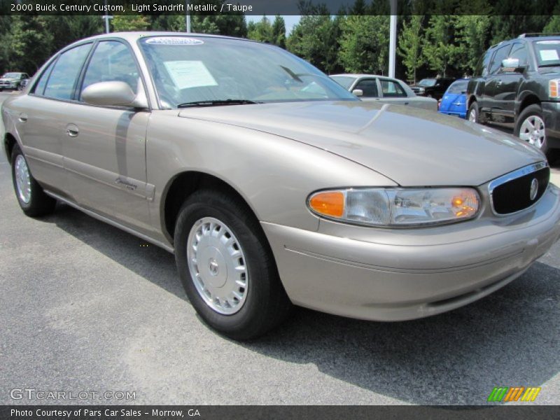 Light Sandrift Metallic / Taupe 2000 Buick Century Custom