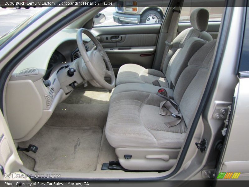 Light Sandrift Metallic / Taupe 2000 Buick Century Custom