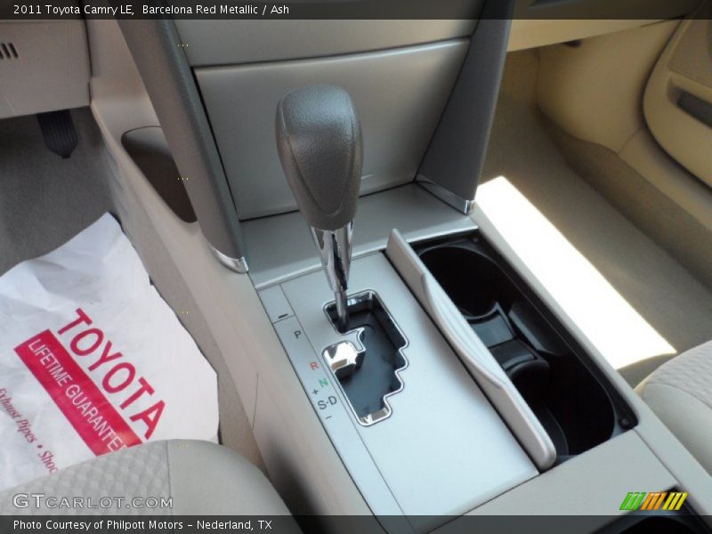 Barcelona Red Metallic / Ash 2011 Toyota Camry LE