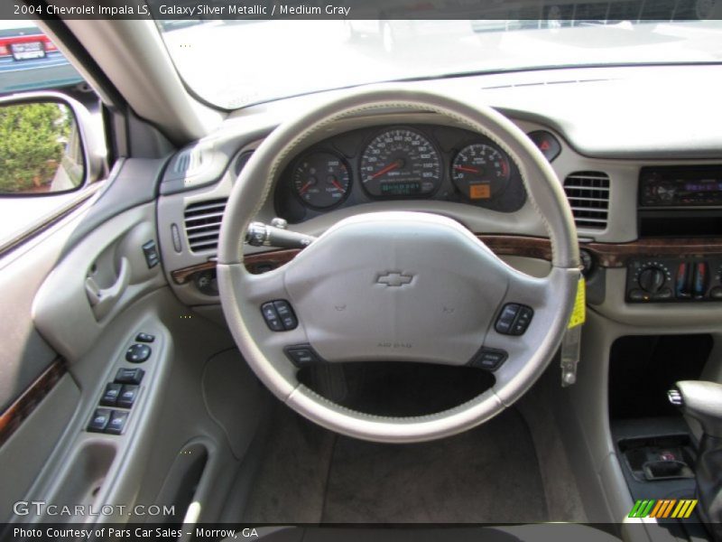 Galaxy Silver Metallic / Medium Gray 2004 Chevrolet Impala LS