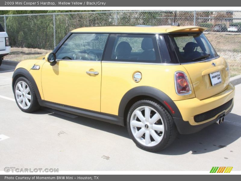 Mellow Yellow / Black/Grey 2009 Mini Cooper S Hardtop