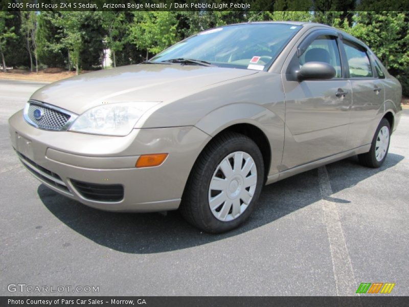 Arizona Beige Metallic / Dark Pebble/Light Pebble 2005 Ford Focus ZX4 S Sedan