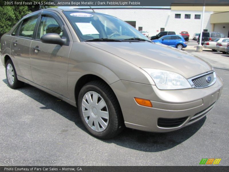 Arizona Beige Metallic / Dark Pebble/Light Pebble 2005 Ford Focus ZX4 S Sedan