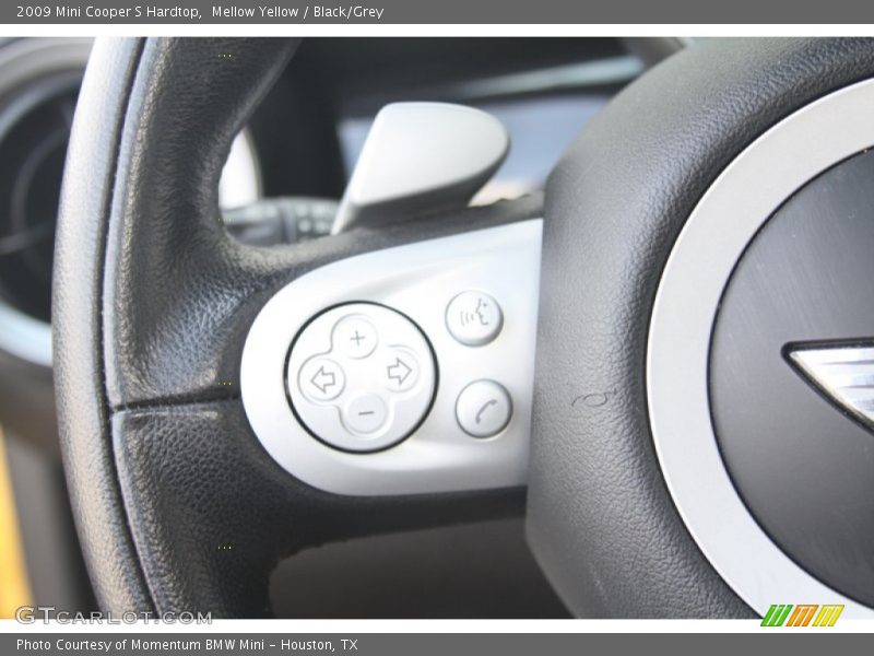 Mellow Yellow / Black/Grey 2009 Mini Cooper S Hardtop
