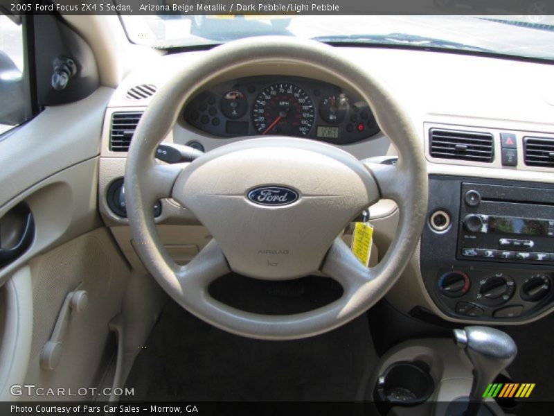 Arizona Beige Metallic / Dark Pebble/Light Pebble 2005 Ford Focus ZX4 S Sedan