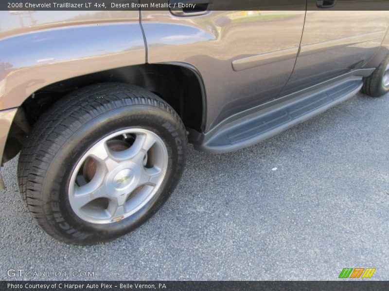 Desert Brown Metallic / Ebony 2008 Chevrolet TrailBlazer LT 4x4