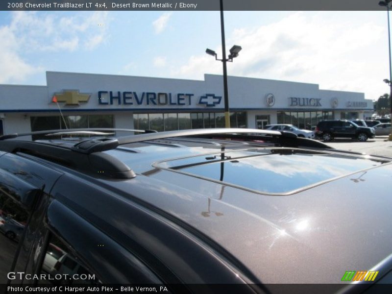 Desert Brown Metallic / Ebony 2008 Chevrolet TrailBlazer LT 4x4