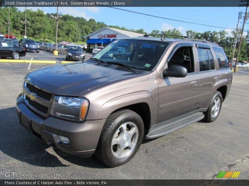 Desert Brown Metallic / Ebony 2008 Chevrolet TrailBlazer LT 4x4
