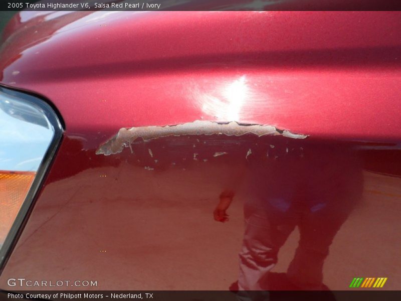Salsa Red Pearl / Ivory 2005 Toyota Highlander V6