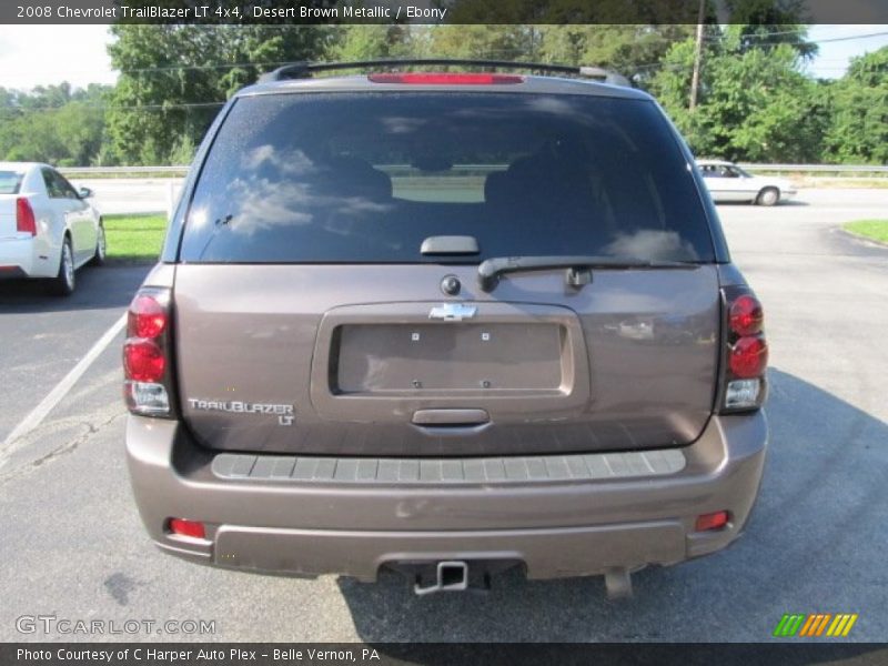 Desert Brown Metallic / Ebony 2008 Chevrolet TrailBlazer LT 4x4