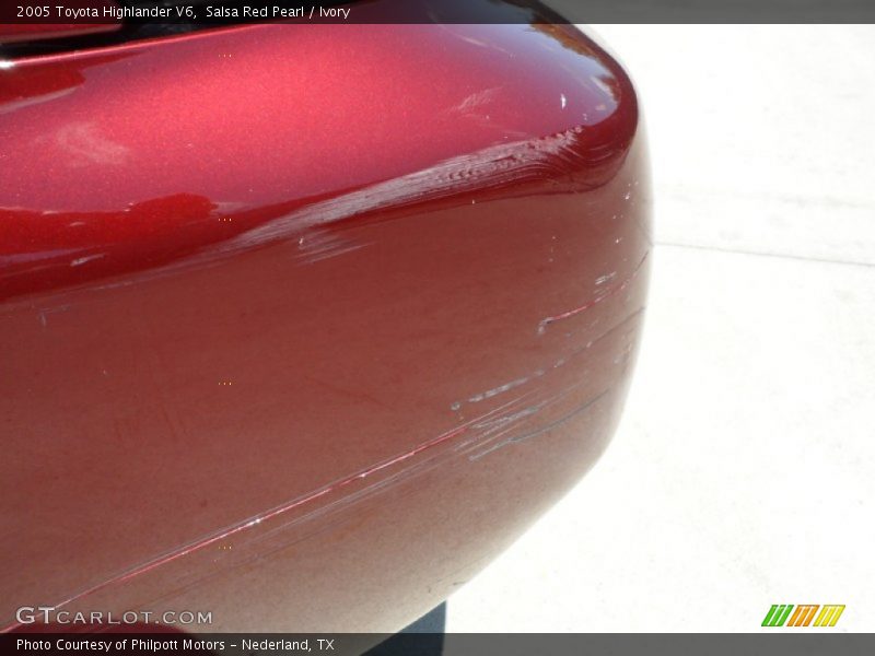 Salsa Red Pearl / Ivory 2005 Toyota Highlander V6