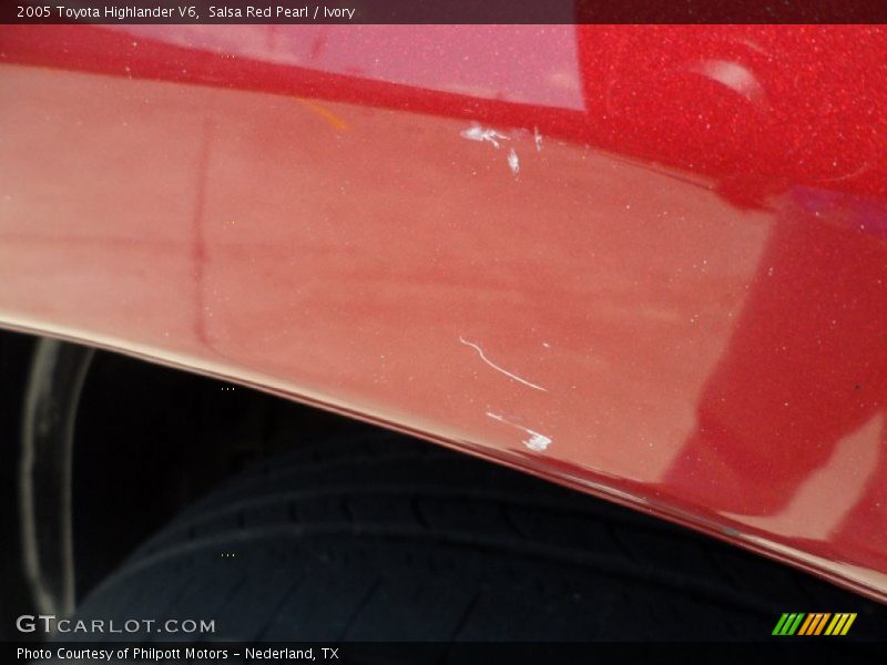 Salsa Red Pearl / Ivory 2005 Toyota Highlander V6