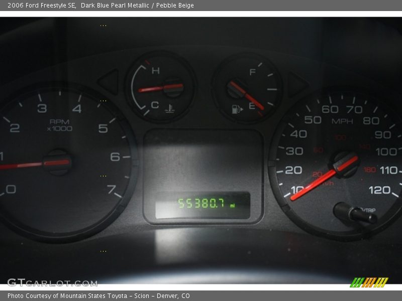 Dark Blue Pearl Metallic / Pebble Beige 2006 Ford Freestyle SE