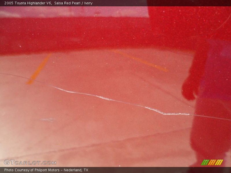 Salsa Red Pearl / Ivory 2005 Toyota Highlander V6