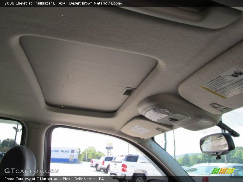 Desert Brown Metallic / Ebony 2008 Chevrolet TrailBlazer LT 4x4