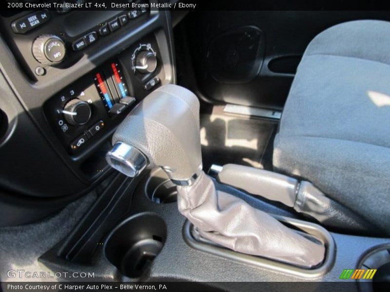 Desert Brown Metallic / Ebony 2008 Chevrolet TrailBlazer LT 4x4