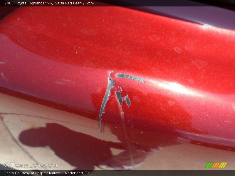 Salsa Red Pearl / Ivory 2005 Toyota Highlander V6