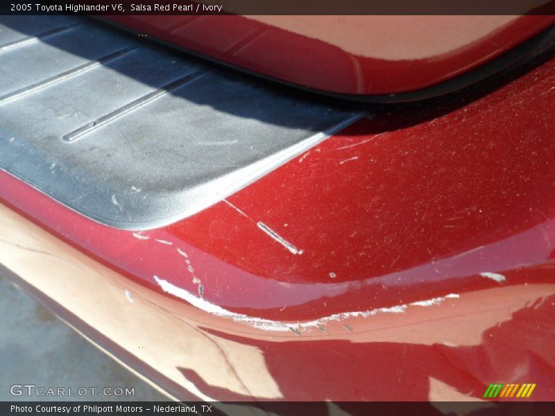 Salsa Red Pearl / Ivory 2005 Toyota Highlander V6