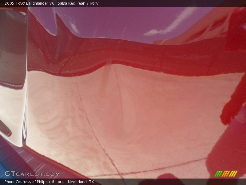 Salsa Red Pearl / Ivory 2005 Toyota Highlander V6
