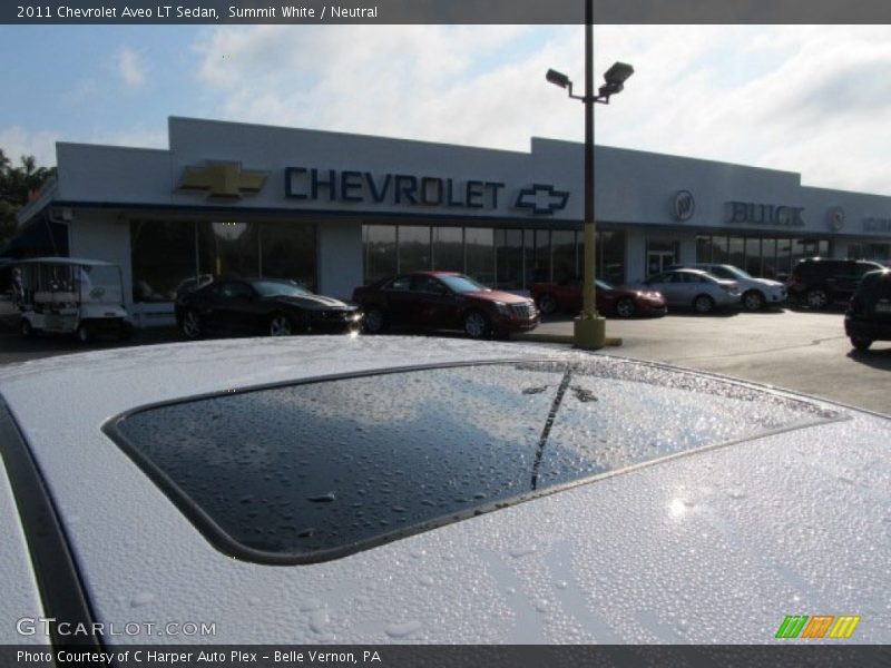 Summit White / Neutral 2011 Chevrolet Aveo LT Sedan