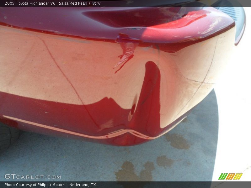 Salsa Red Pearl / Ivory 2005 Toyota Highlander V6