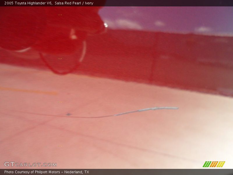 Salsa Red Pearl / Ivory 2005 Toyota Highlander V6