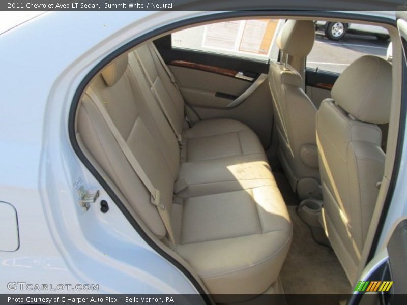 Summit White / Neutral 2011 Chevrolet Aveo LT Sedan