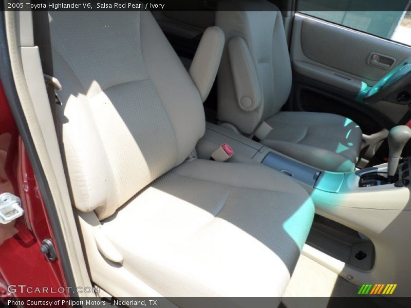 Salsa Red Pearl / Ivory 2005 Toyota Highlander V6