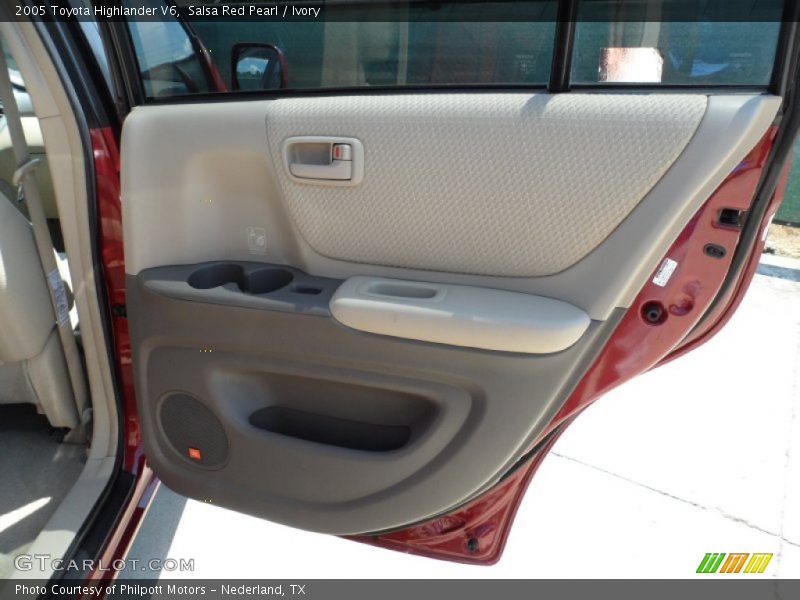 Salsa Red Pearl / Ivory 2005 Toyota Highlander V6