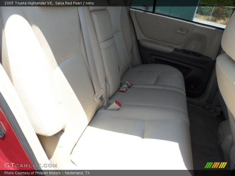 Salsa Red Pearl / Ivory 2005 Toyota Highlander V6