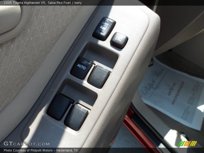 Salsa Red Pearl / Ivory 2005 Toyota Highlander V6