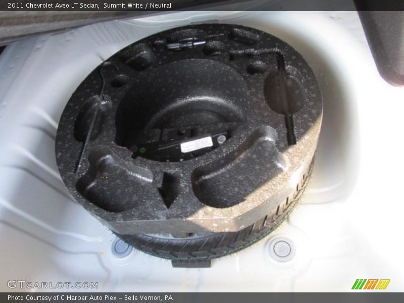 Summit White / Neutral 2011 Chevrolet Aveo LT Sedan