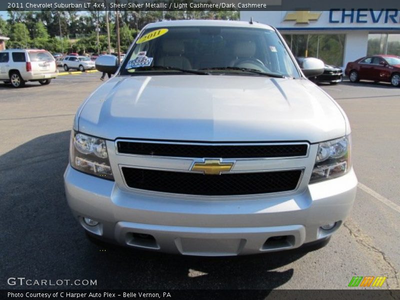 Sheer Silver Metallic / Light Cashmere/Dark Cashmere 2011 Chevrolet Suburban LT 4x4