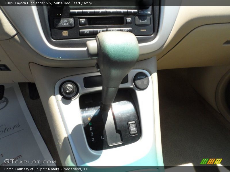 Salsa Red Pearl / Ivory 2005 Toyota Highlander V6