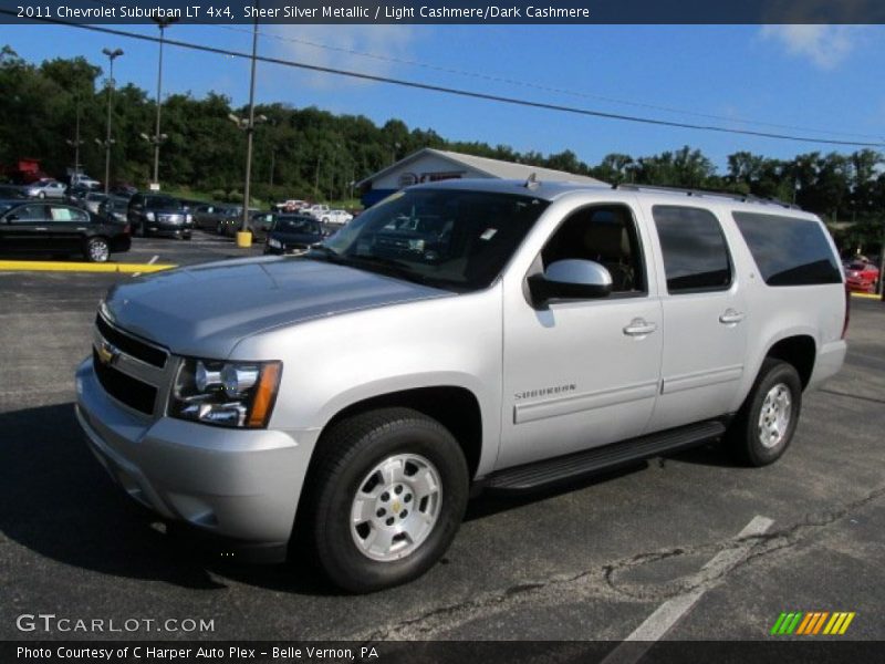 Sheer Silver Metallic / Light Cashmere/Dark Cashmere 2011 Chevrolet Suburban LT 4x4
