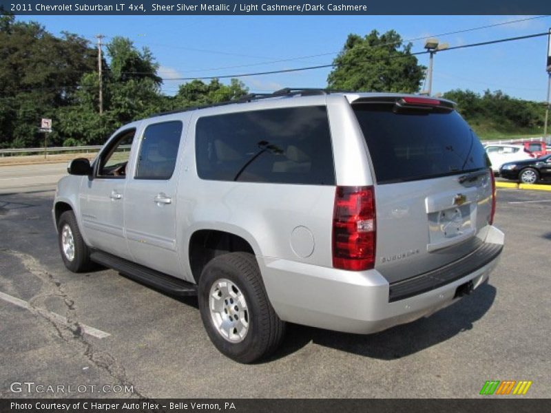 Sheer Silver Metallic / Light Cashmere/Dark Cashmere 2011 Chevrolet Suburban LT 4x4