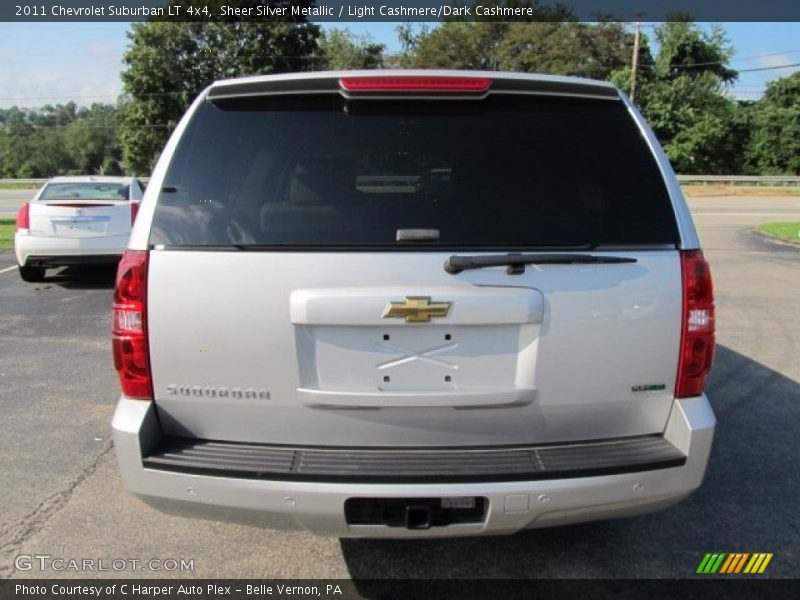 Sheer Silver Metallic / Light Cashmere/Dark Cashmere 2011 Chevrolet Suburban LT 4x4