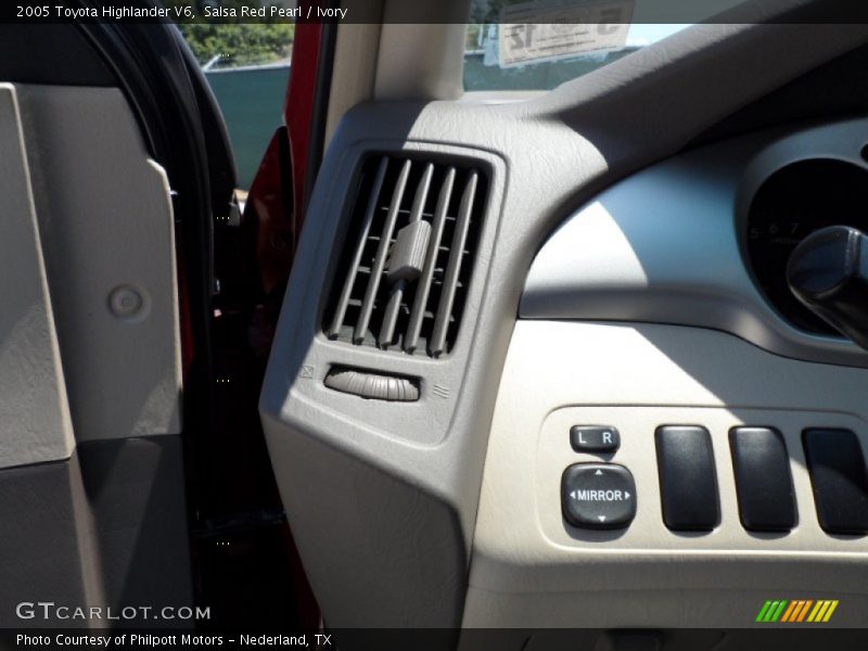Salsa Red Pearl / Ivory 2005 Toyota Highlander V6