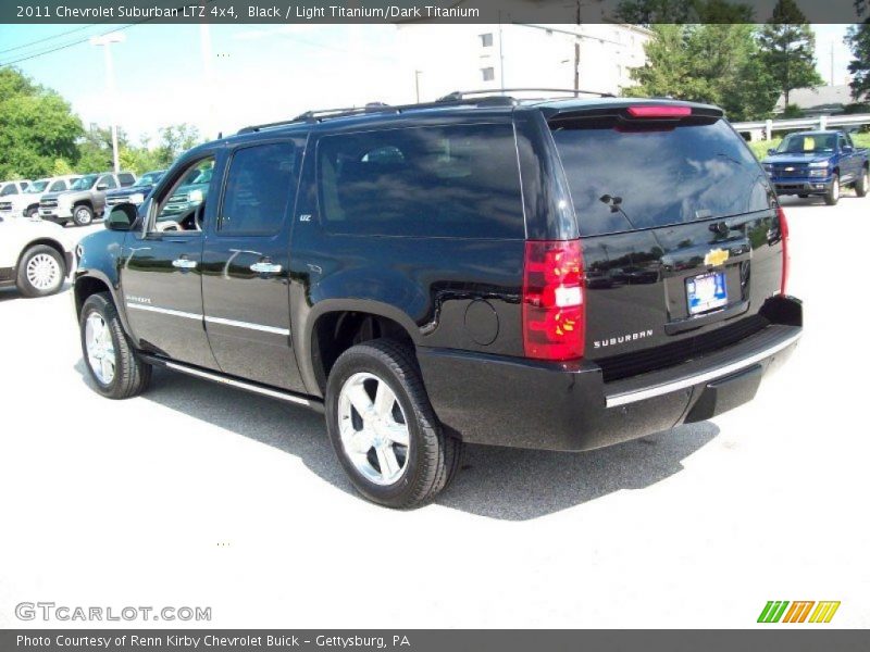 Black / Light Titanium/Dark Titanium 2011 Chevrolet Suburban LTZ 4x4