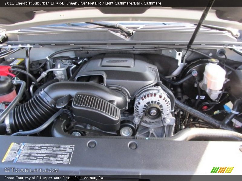 Sheer Silver Metallic / Light Cashmere/Dark Cashmere 2011 Chevrolet Suburban LT 4x4